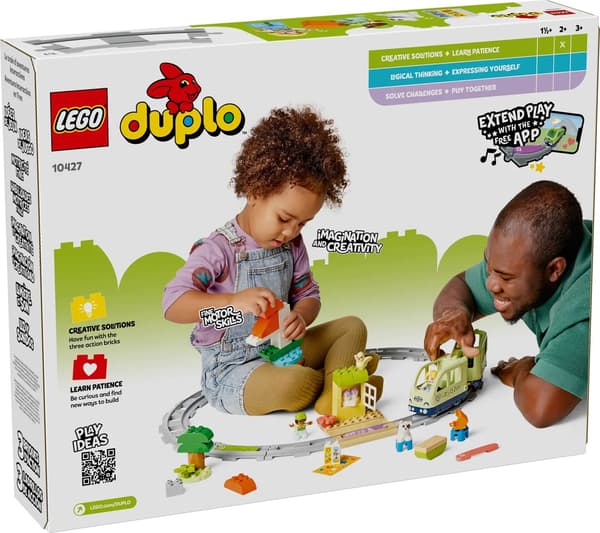 LEGO DUPLO TOWN 10427 Silta ja junaradat - Laajennussarja