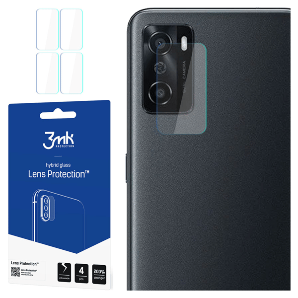 Oppo A55s (sidokamera) - 3mk linsskydd