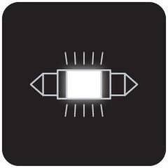 LED Premium Ny C5W 36mm 6000K EPACK
