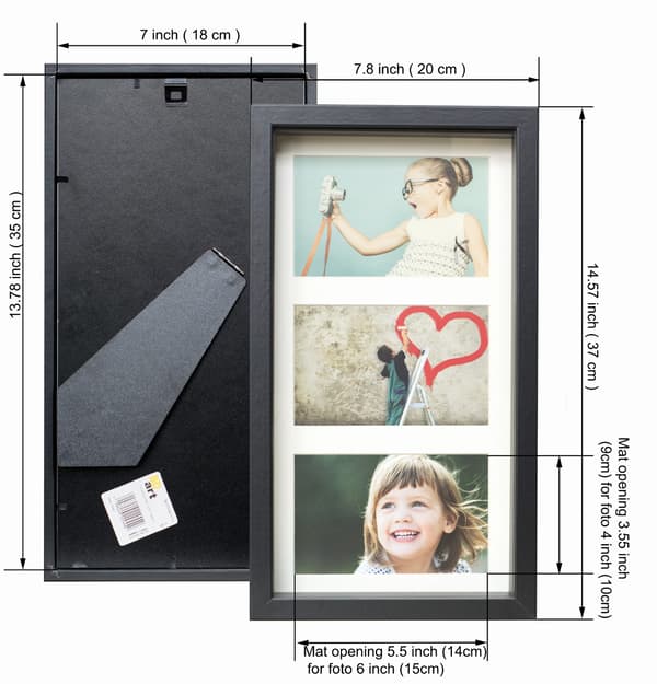 Fotogalleri 180x350 015/25 svart