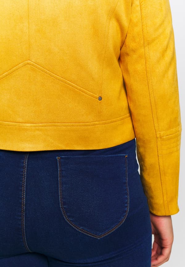 VERO MODA CURVE DAM GUL BIKERJACKA 44 WŁC