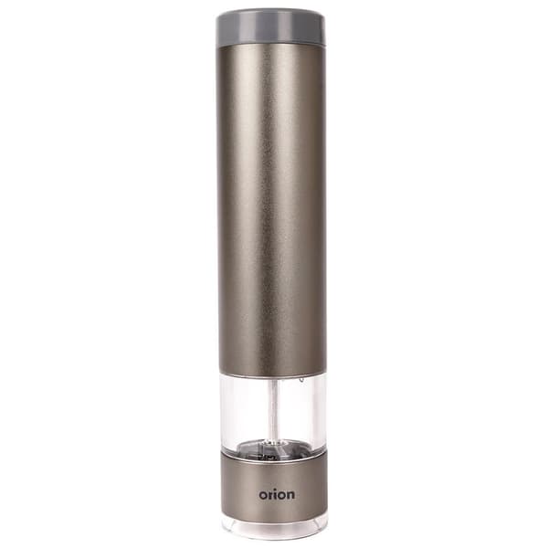 Elektrisk aluminium kværn til peber og salt 22,5 cm