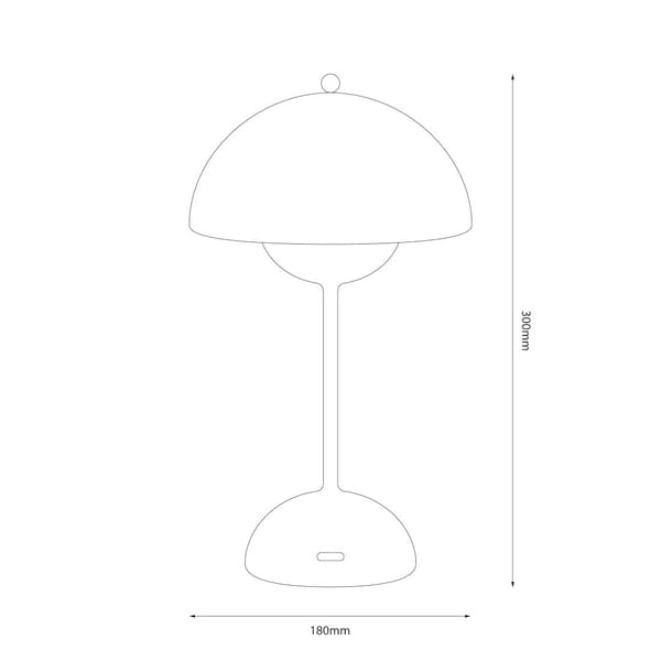 COSTA LED-BORDSLAMPA VIT MILAGRO ML2270