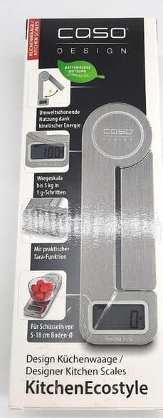 Köksvåg CASO KITCHENECOSTYLE 3266 Silver