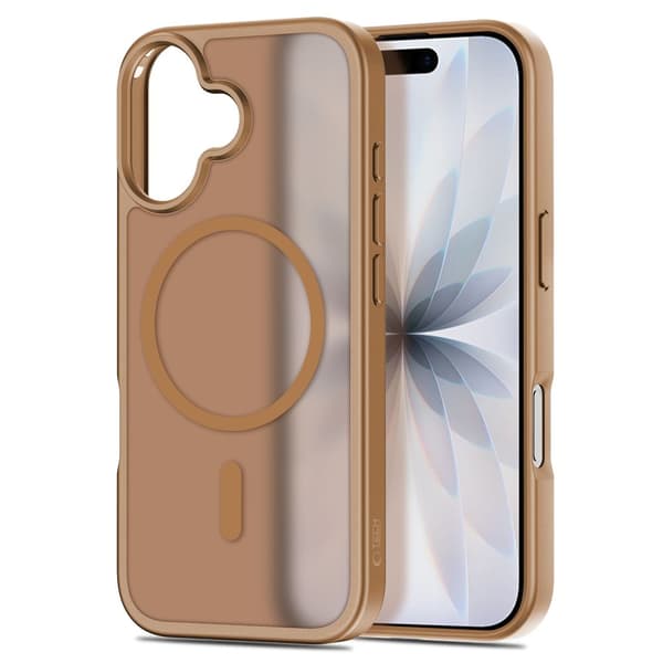 Tech-Protect BasicMag MagSafe iPhone 17 Mat Brun