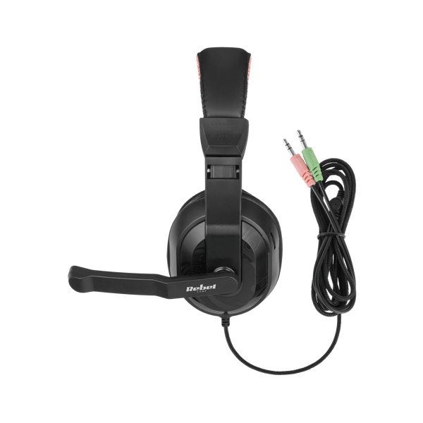 Rebel gamingheadset med mikrofon för PC