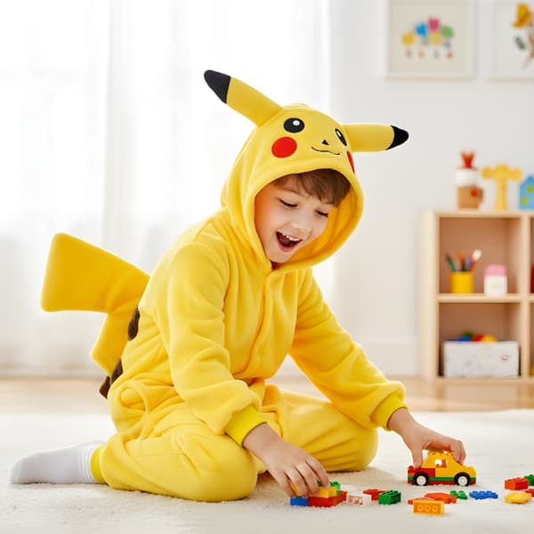 Pokémon Pikachu kigurumi-pyjamas 95-105 cm