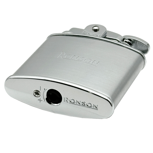 RONSON NOSTALGIA CHROME SATIN JET glødetænder