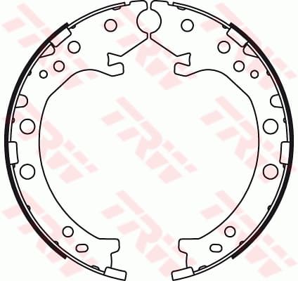 BREMSEBAKS GS8789 TRW