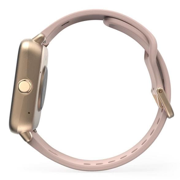 HAMA 6010 GPS Smartwatch Rektangulær Rosaguld