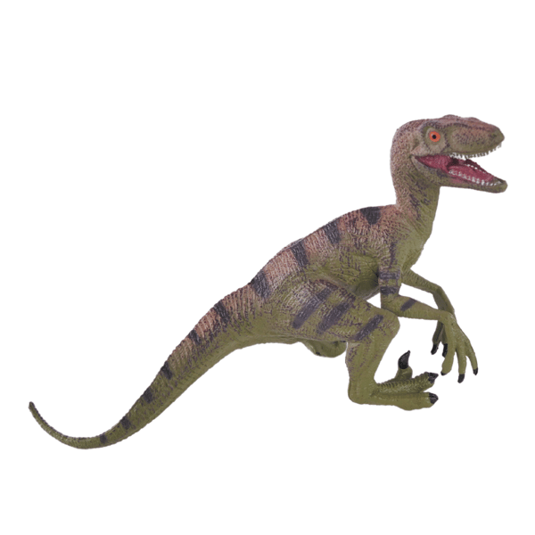 Dinosaurussetti, jossa on 4 hahmoa, 2 puuta, ääni- ja valotehosteet
