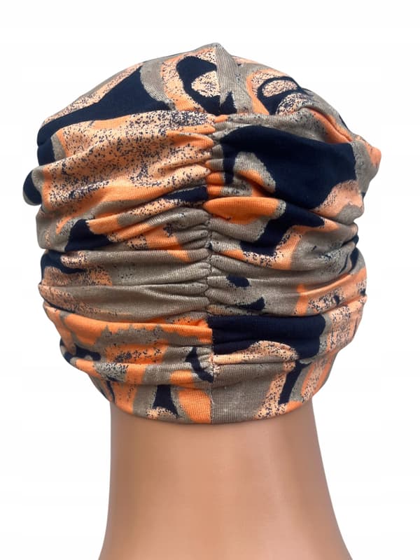 Sabina 436 damturban, draperad hatt med viskosfoder efter kemisk behandling