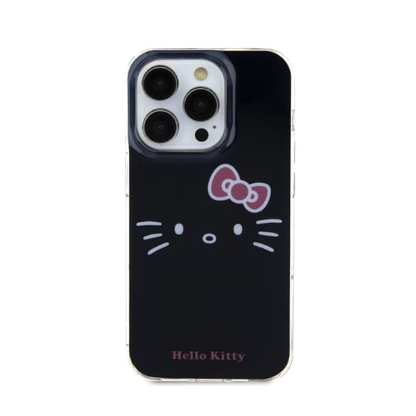 Hello Kitty IML Kitty Face - iPhone 14 Pro Max-skal (svart)