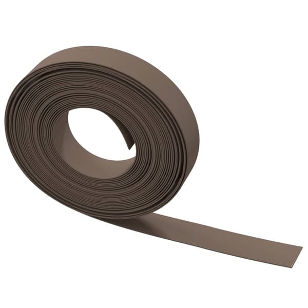 vidaXL havekant, brun, 10 m, 10 cm, polyethylen