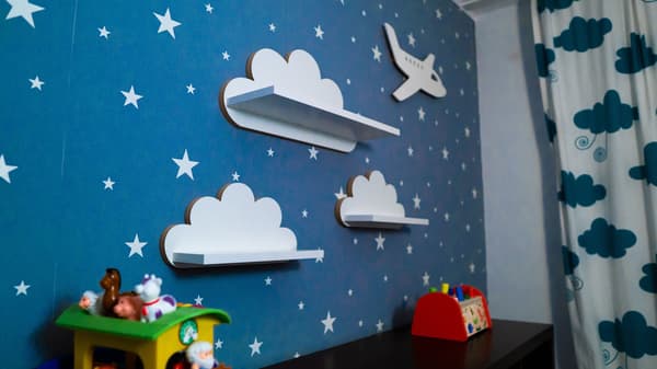 Cloud Shelves Sæt med 3 Amazonka - Elegance
