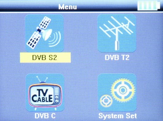 Spacetronik STC-23 DVB-T/T2 DVB-S/S2 DVB-C universalmåler