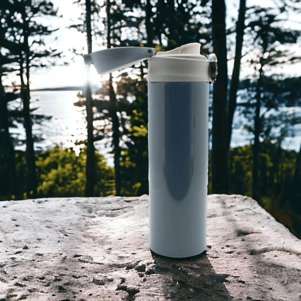 Termokrus i stål, 450 ml, til kaffe, te og vand