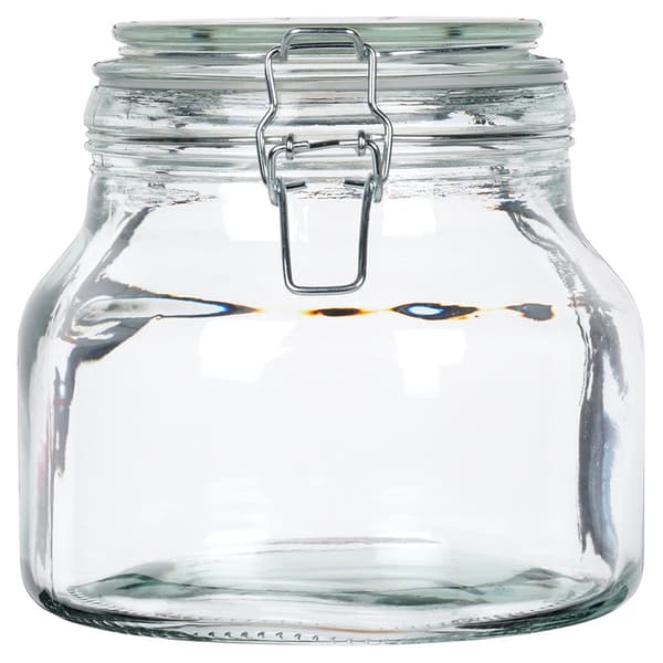 Glaspatentkrukke med klips IRMA 1,85 l