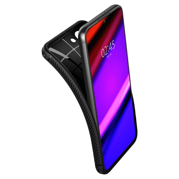 SPIGEN RUGGED ARMOR GALAXY S22 MATTSVART
