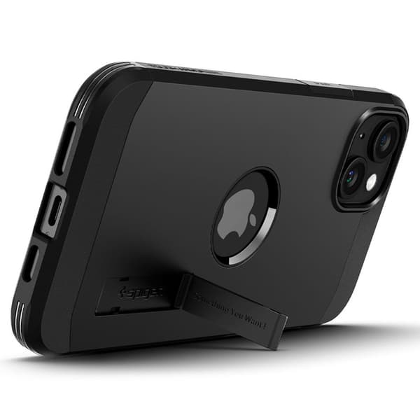 Spigen Tough Armor Mag MagSafe - Etui til iPhone 15 (Sort)