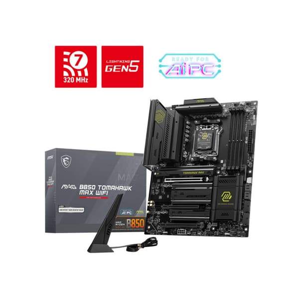 MSI MAG B850 TOMAHAWK MAX WIFI Bundkort