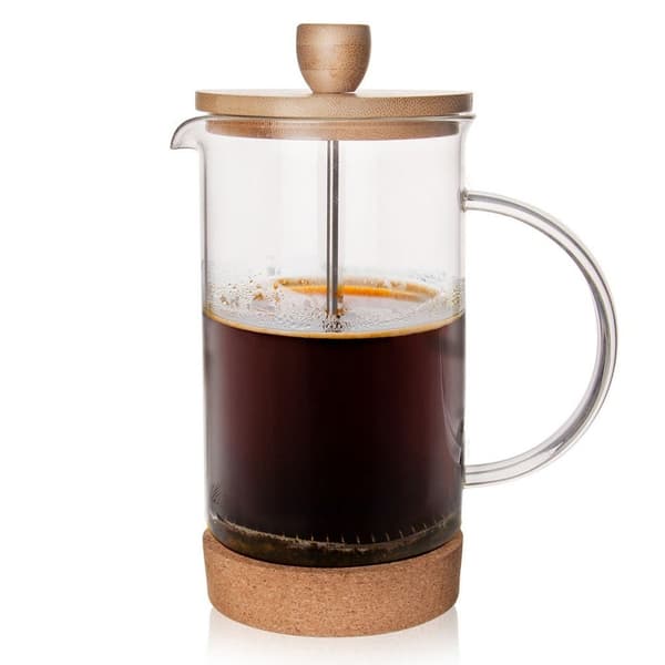 Presskanna för kaffe och te i glas 750 ml