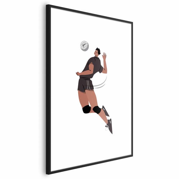 Plakat - Pastel - beige lysning