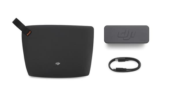DJI Mic Mini 2S trådløst mikrofonsystem (2 TX + 1 RX opladningsetui) sort