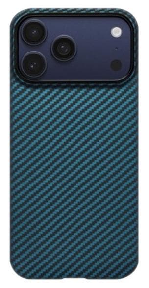 Etui PITAKA Ultra-Slim för iPhone 17 Pro Max Svart-blå