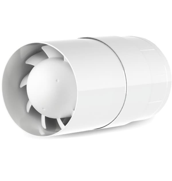ARC2 100 S KANALVENTILATOR, STANDARD + TILSLUTNING - RX 01-074