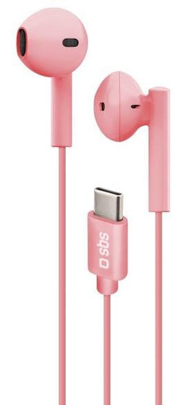 SBS Studio Mix 65 USB-C Kablede Hovedtelefoner Røde