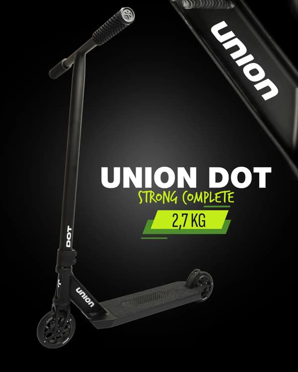 Union Dot L Temppupotkulauta | Musta