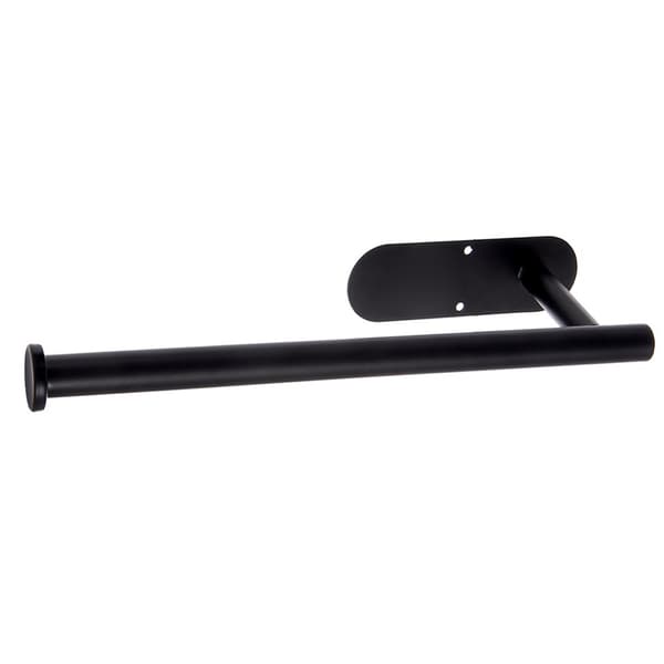 Papirrulleholder metal sort RADKA 33,5x9,2x4,5cm