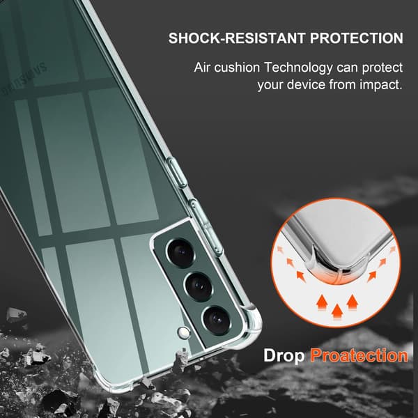 TRANSPARENT ETUI TIL SAMSUNG GALAXY S22 5G