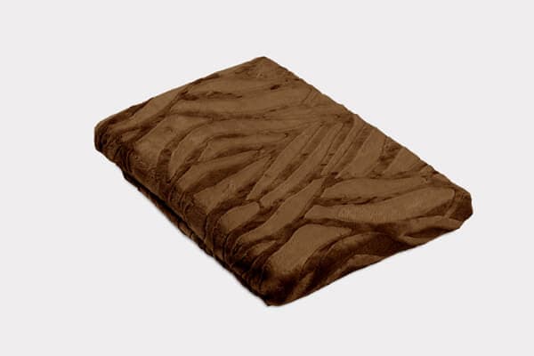 SAVANNA 150x200 Mikrofiber Jacquardfilt Brun