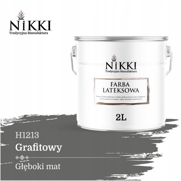 Latexmaling til vægge graffitfarve H1213 2L dyb mat