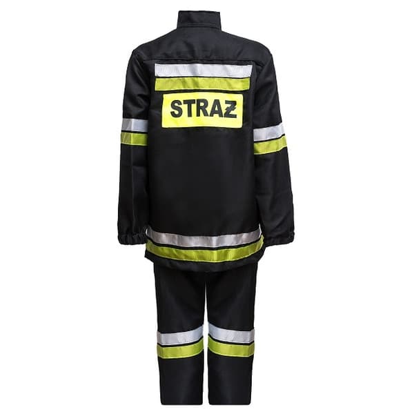 Brandmansdräkt 2 delar 120/130 1 st.
