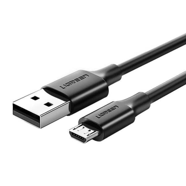 UGREEN US289 QC 3.0 2.4A Micro USB-kabel 1,5m (sort)