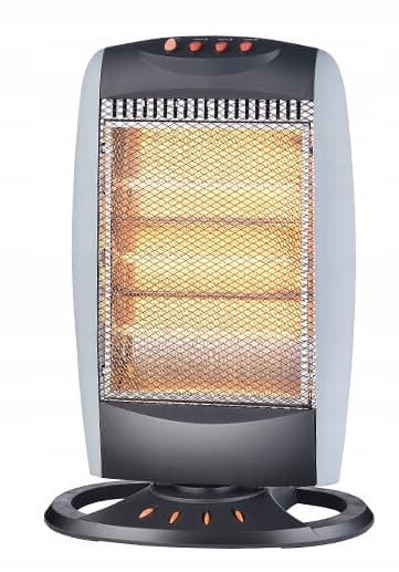 Elektrisk halogenvärmare 1200 W