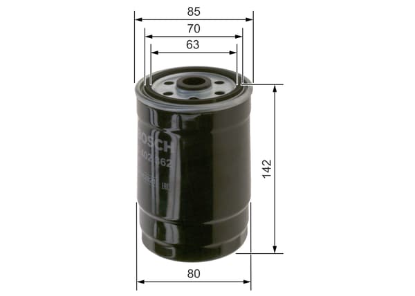BRÄNSLEFILTER F026402362 BOSCH