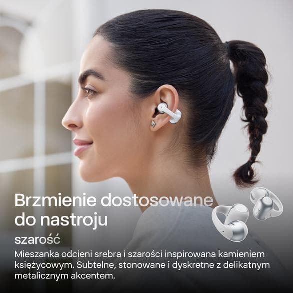 SHOKZ OpenDots 2 Air Hovedtelefoner Grå