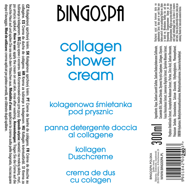 BINGOSPA Kollageenisuihkuvoide