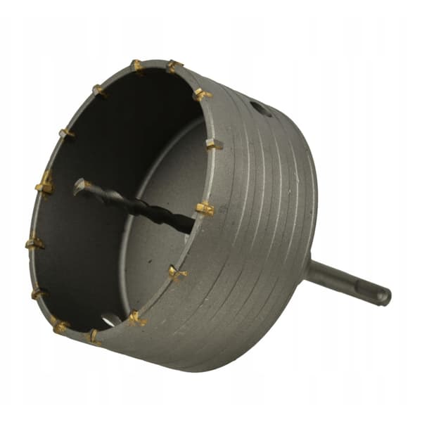 Kernebore til beton og mursten 125mm adapter SDS Plus