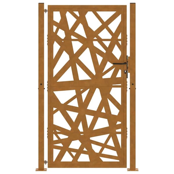 vidaXL havelåge 105x180 cm rustfrit stål letvægtskonstruktion