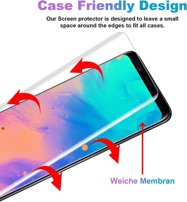 2x 9H hærdet glas til Samsung Galaxy S9+ solid beskyttelse