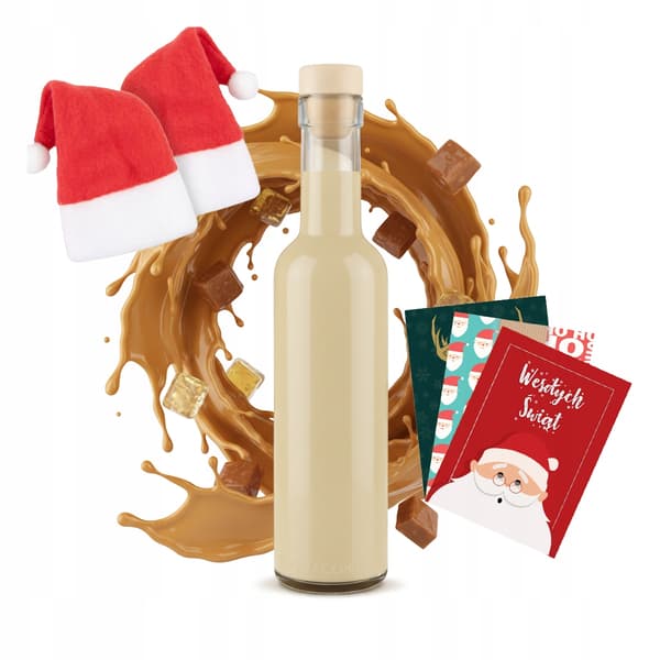 FUTURA-PULLON 250 ml:N JOULUSETTI PULLON TARRA KORKKI LAHJAKOKO