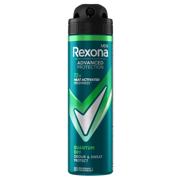 Rexona Men Spray Quantum Dry 150ml