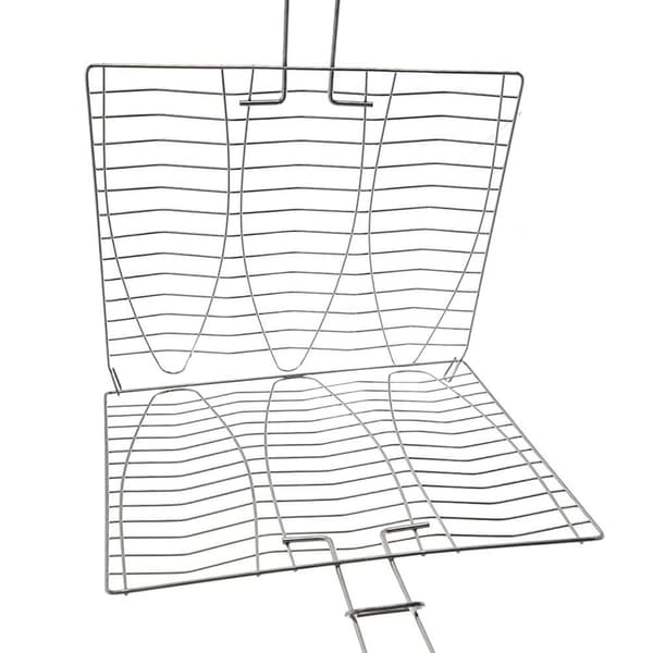 Metalgrillrist til fisk 28x55,5 cm