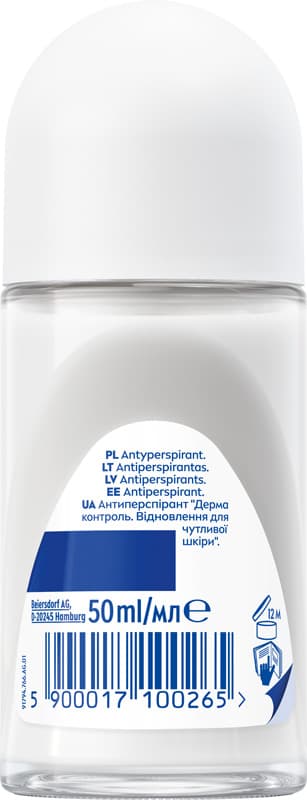 NIVEA Derma Control Restore Antiperspirant roll-on 50ml