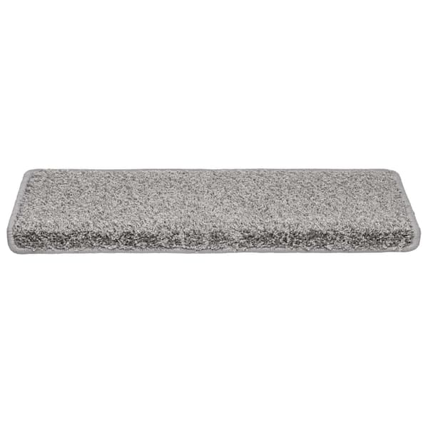 vidaXL Trappmattor 30 st 65x21x4 cm grå